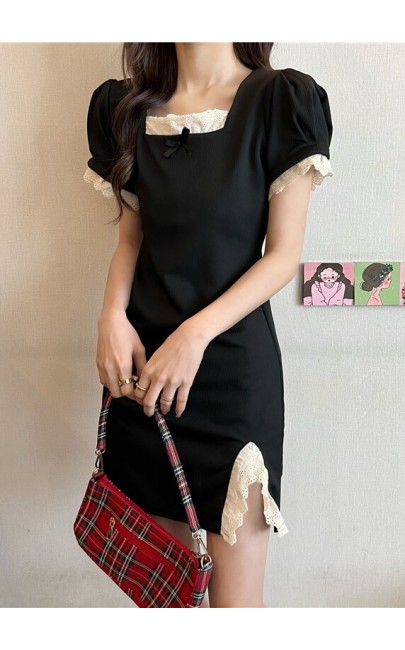 3✮- Bodycon Mini Dress (Small Cutting) - LEFM5049 3✮- Bodycon Mini Dress (Small Cutting) - LEFM5049
