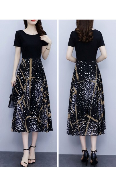 4✮- Midi Dress (Small Cutting) - LGFM6100 4✮- Midi Dress (Small Cutting) - LGFM6100