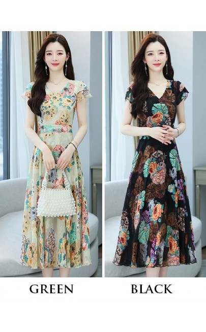 4✮- Midi Dress - LGFM6508 / M18548 4✮- Midi Dress - LGFM6508 / M18548