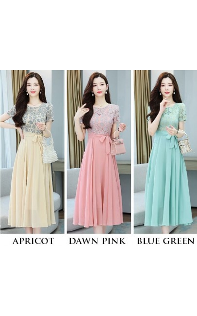 4✮- Midi Dress - LGFM6512 / M18546 4✮- Midi Dress - LGFM6512 / M18546