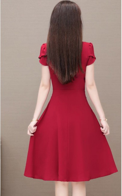 4✮- Knee Dress (Small Cutting) - LIFM8149