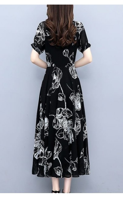 4✮- Midi Dress (Small Cutting) - LIFM8171 4✮- Midi Dress (Small Cutting) - LIFM8171