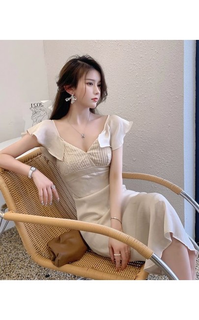 4✮- Midi Dress (Small Cutting) - LJFM8359 4✮- Midi Dress (Small Cutting) - LJFM8359