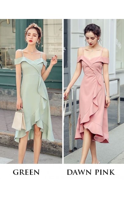 4✮- Knee Dress (Small Cutting) - LJFM8361 4✮- Knee Dress (Small Cutting) - LJFM8361