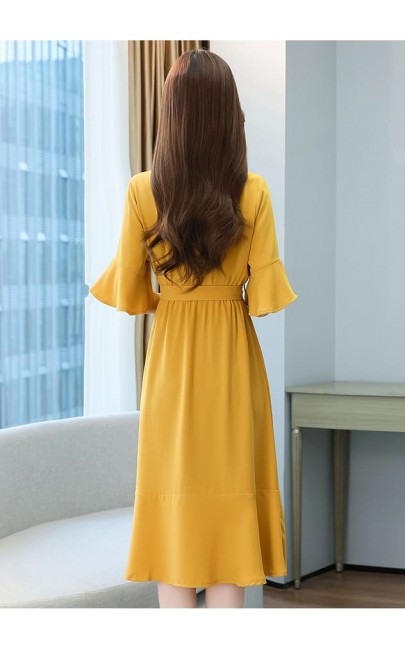 4✮- Midi Dress - LJFM8394 4✮- Midi Dress - LJFM8394