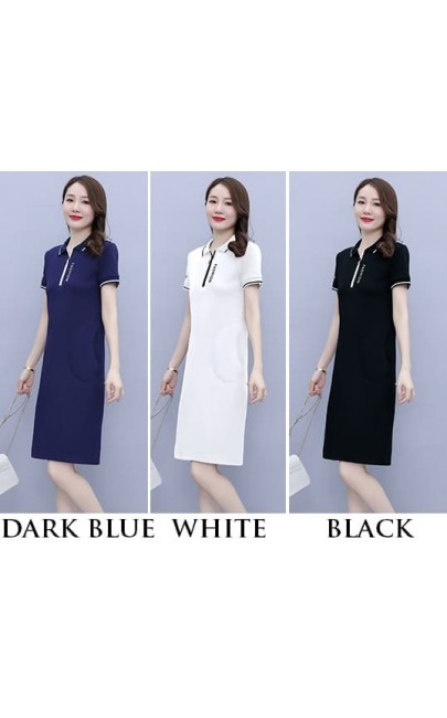 4✮- Knee Dress (Small Cutting) - LJFM9191 / BY752