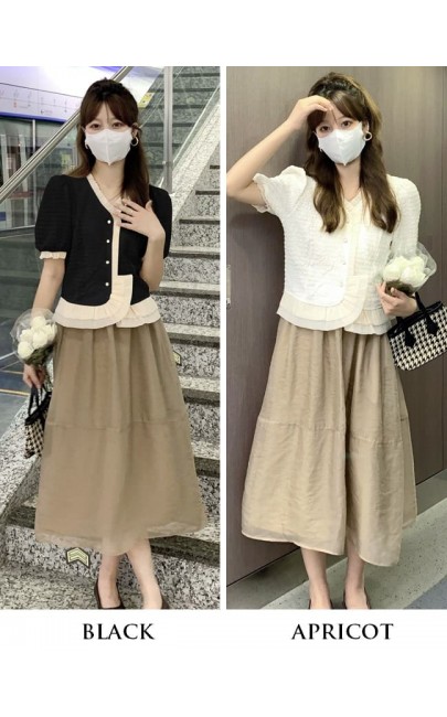 4✮- Midi Dress (Top / Skirt) - LKFM9314 4✮- Midi Dress (Top / Skirt) - LKFM9314