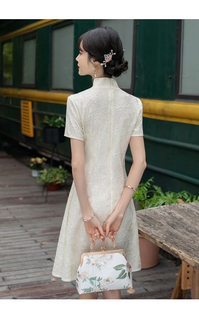 4✮- Knee Dress (Cheongsam) - LLFM10528