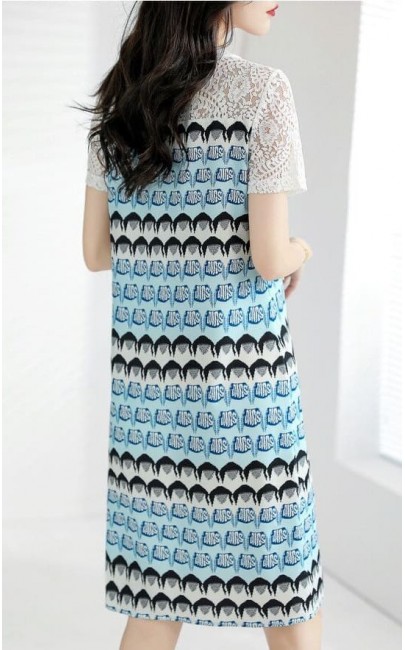 4✮- Knee Dress - LMFM11259 4✮- Knee Dress - LMFM11259
