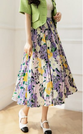 4✮- Midi Skirt (S-2XL) - LNFM11359