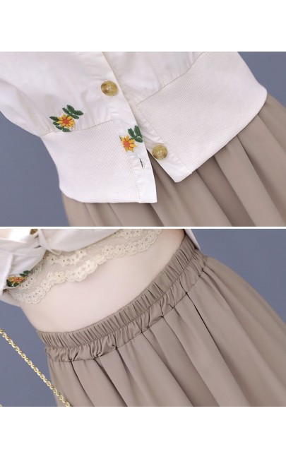 4✮- Midi Dress (Top+Skirt) - LOFM12390