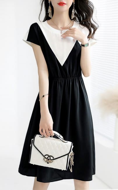 4✮- Knee Dress - LPFM13228