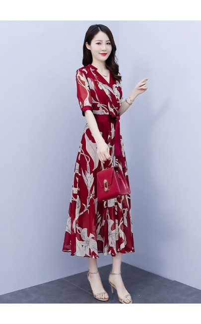 4✮- Midi Dress - LQFM13897 / RY1846