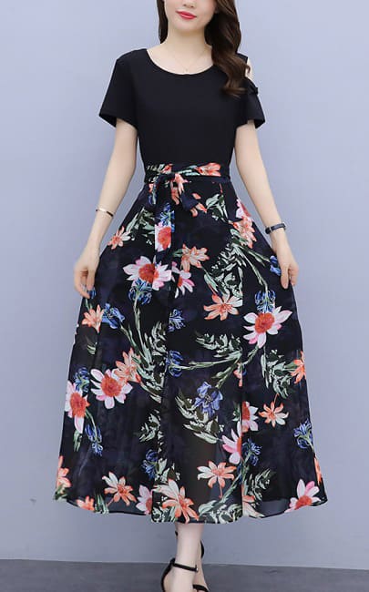 4✮- Midi Dress - LQFM13908