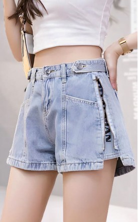 4✮- Denim Shorts- LRFM14294