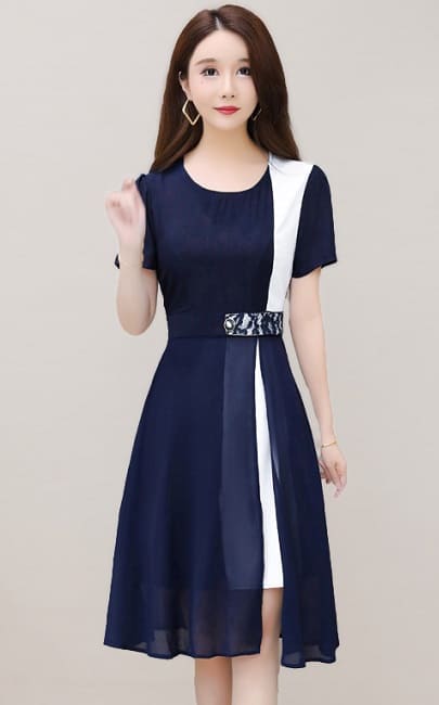 4✮- Knee Dress - LRFM14634 - Temp