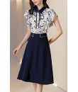 4✮- Knee Dress (Top+Skirt) - LSFM16309