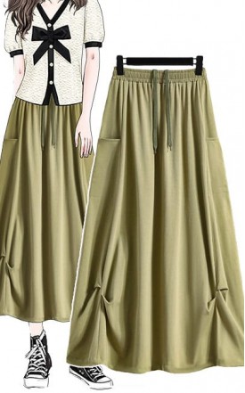 4✮- Midi Skirt - LSFM16687