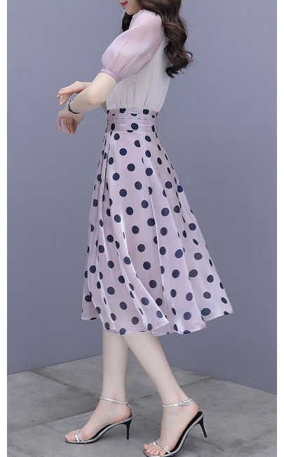 4✮- Knee Dress (Top+Skirt) - LSFM16776 / RM5877
