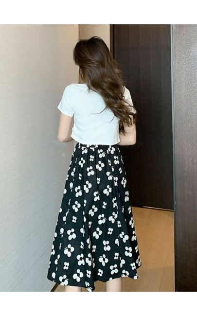 4✮- Midi Dress (Top+Skirt) - LSFM16784 4✮- Midi Dress (Top+Skirt) - LSFM16784