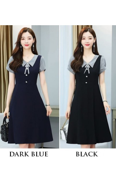 4✮- Knee Dress (Small Cutting) - LTFM17298 / RM3490