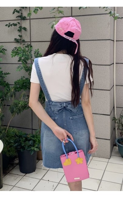 4✮- Denim Pinafore (Small Cutting) - LTFM17349 4✮- Denim Pinafore (Small Cutting) - LTFM17349