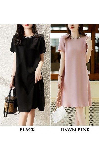 4✮- Knee Dress - LUFM18014 - Temp