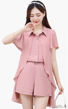 4✮- Set (Top+Shorts) - LWFM19491