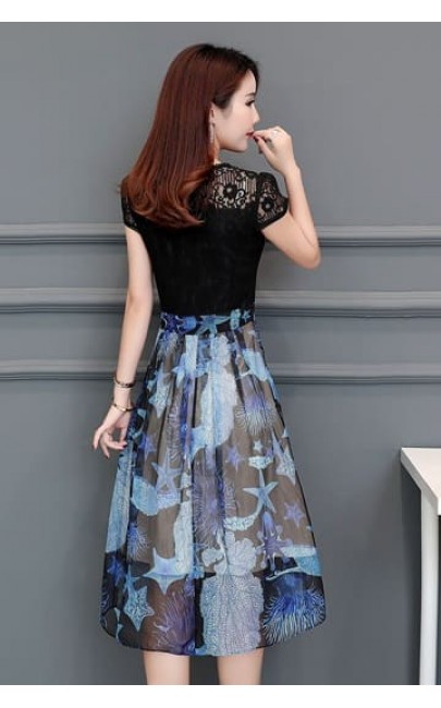 4✮- Knee Dress - LWFM19698