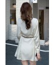4✮- Long Shirt / Mini Dress - LXFM20236