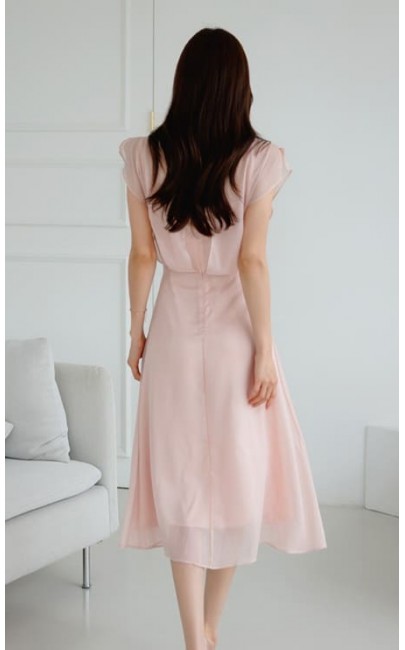 4✮- Knee Dress - LYFM20742