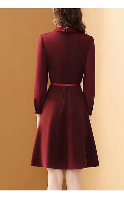 4✮- Knee Dress - LYFM20959