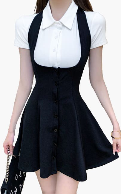 4✮- T-Shirt / Pinafore - MAFM23282