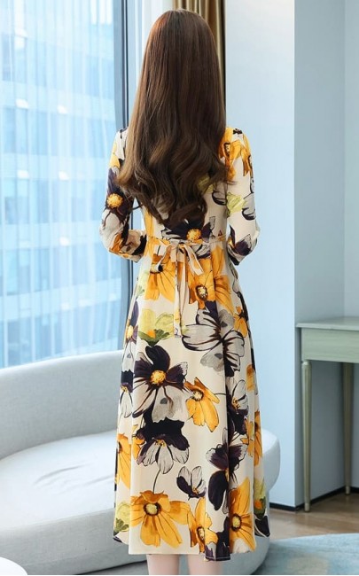 4✮- Midi Dress - MBFM23096 / BY575 4✮- Midi Dress - MBFM23096 / BY575