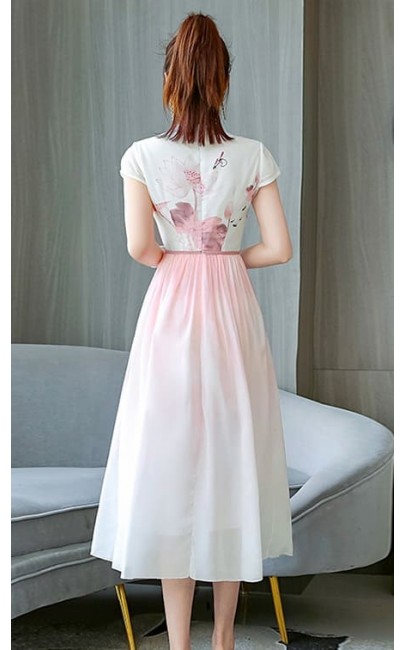4✮- Midi Dress (Cheongsam) - MBFMY3324 4✮- Midi Dress (Cheongsam) - MBFMY3324