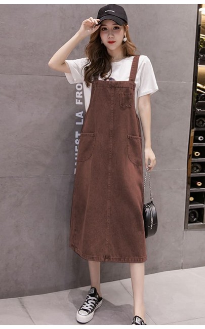 4✮- Denim Pinafore - MDFM25121