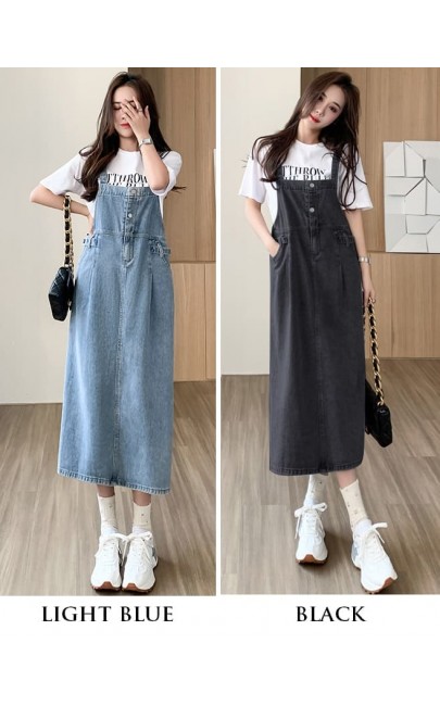 4✮- Denim Pinafore - MDFM25122 / BY430 4✮- Denim Pinafore - MDFM25122 / BY430