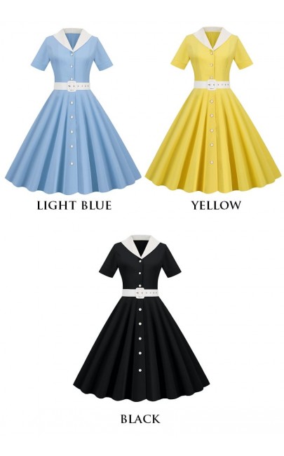 4✮- Knee Dress - MEFM25591