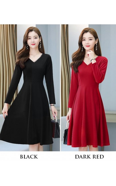 4✮- Knee Dress - MFFM26032 4✮- Knee Dress - MFFM26032