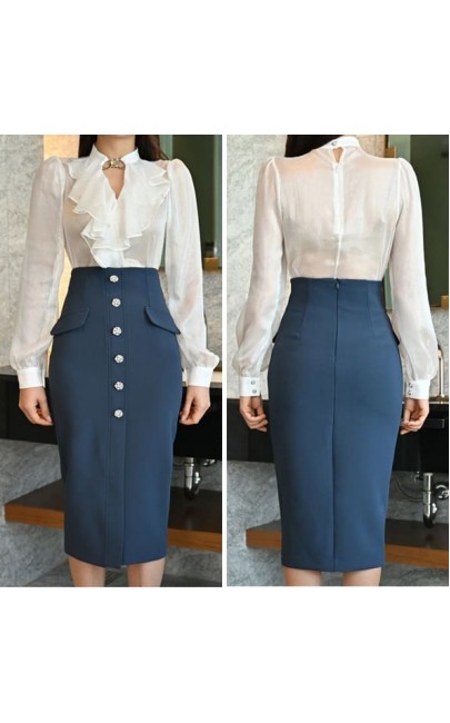 4.5✮- Bodycon Dress (Top+Skirt) - MHFM27670
