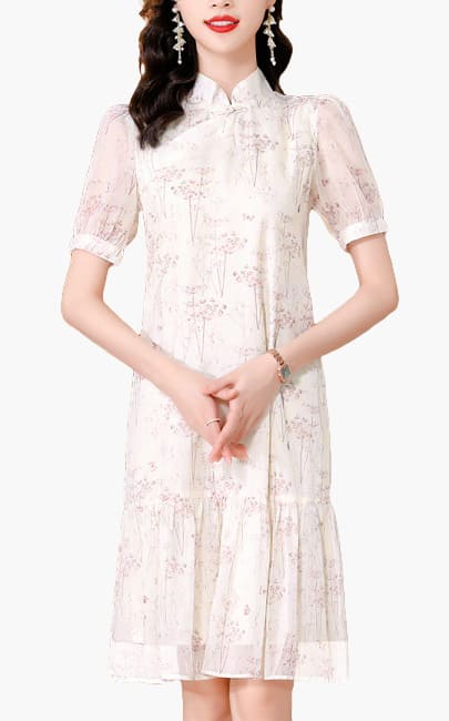 4✮- Knee Dress (Cheongsam) - MIFM29286 / RY1744