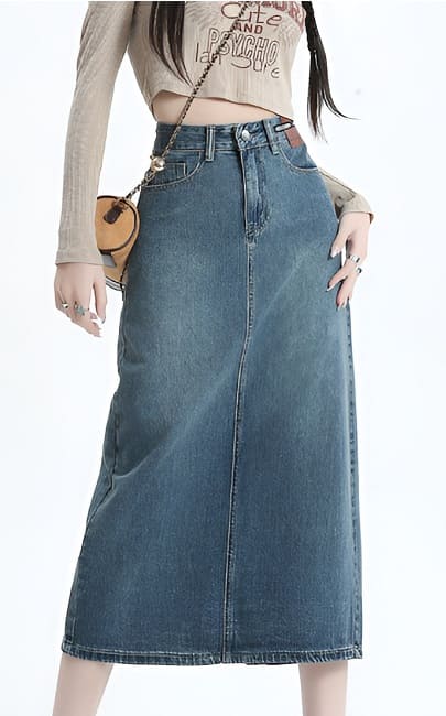 4✮- Denim Skirt - MJFM30066