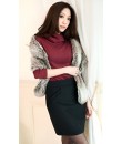 4✮- Knee Skirt - MLF10281 (Ready Stock) 4✮- Knee Skirt - MLF10281 (Ready Stock)