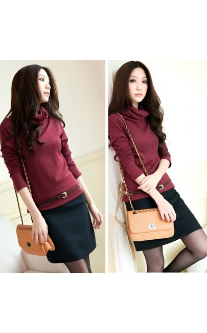 4✮- Knee Skirt - MLF10281 (Ready Stock) 4✮- Knee Skirt - MLF10281 (Ready Stock)