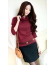 4✮- Knee Skirt - MLF10281 (Ready Stock) 4✮- Knee Skirt - MLF10281 (Ready Stock)