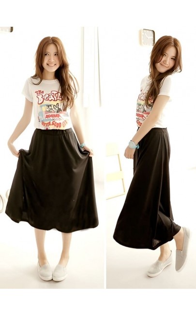 3✮- Knee Skirt (S-XL) - MLF20201 (Ready Stock)