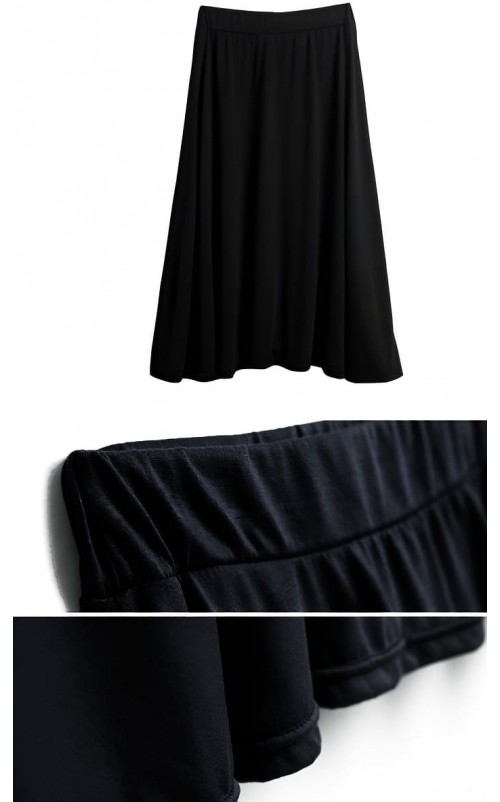 3✮- Knee Skirt (S-XL) - MLF20201 (Ready Stock)