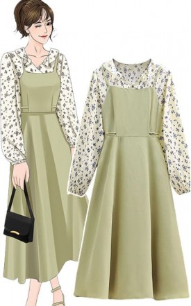 4✮- Midi Dress - MLFM31080