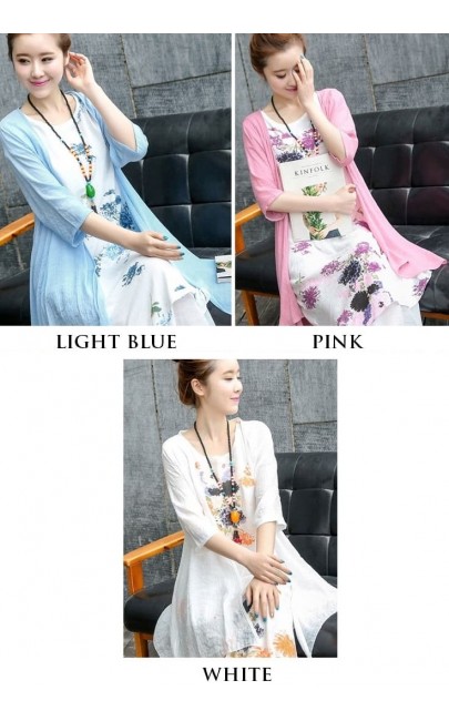 4✮- Midi Dress (With Cardigan) - MOFRY25 4✮- Midi Dress (With Cardigan) - MOFRY25