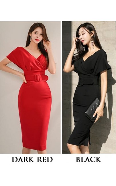 4✮- MQFRM2853 - Bodycon Dress